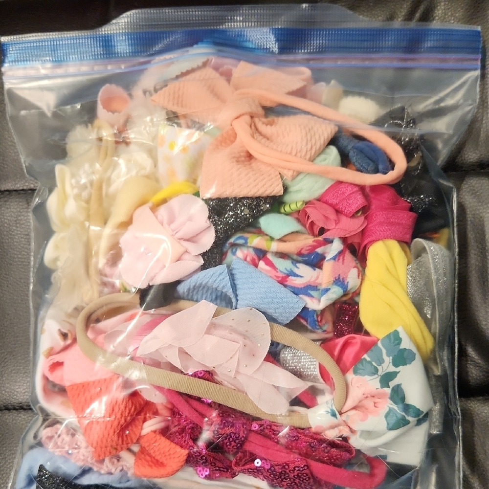 30+ Assorted Baby Hair Bows